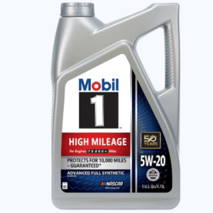 Mobil 1 Advanced Full Synthetic Motor Oil 5W-20, 5 Quart – Triple Action Formula for Engine Performance