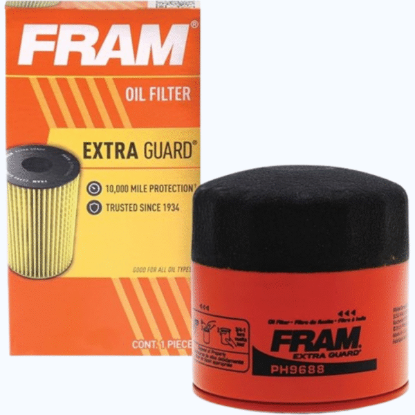 FRAM PH9688 Extra Guard Spin-On Oil Filter – 10,000 Mile Change Interval