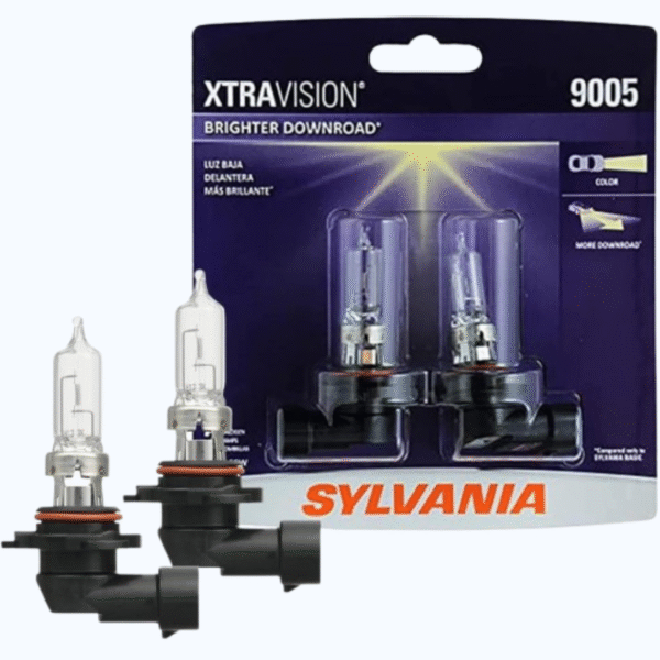 SYLVANIA 9005 XtraVision Halogen Headlight Bulbs – High-Performance, Brighter Downroad