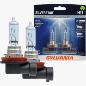 SYLVANIA H11 SilverStar Ultra Halogen Headlight Bulbs , High & Low Beam Replacement